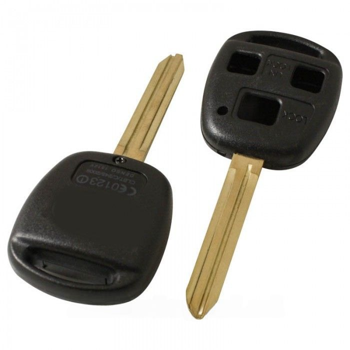 Toyota 3-knapps nyckelhus - nyckelbladets spets (+/- 47 mm) Image