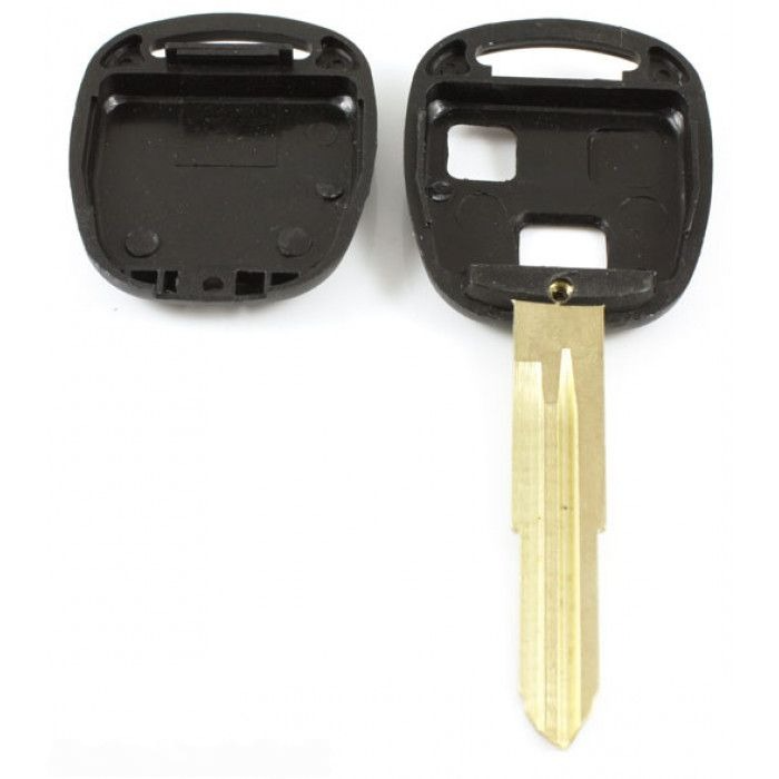 Toyota 2-knapps nyckelhus - nyckelbladets spets (+/- 50 mm) Image