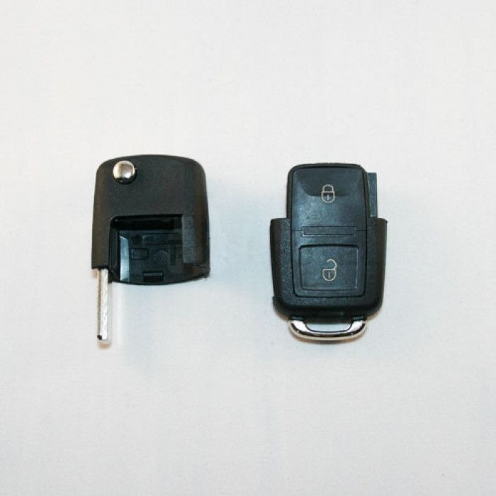 Skoda vikbar nyckel med 2 knappar Image