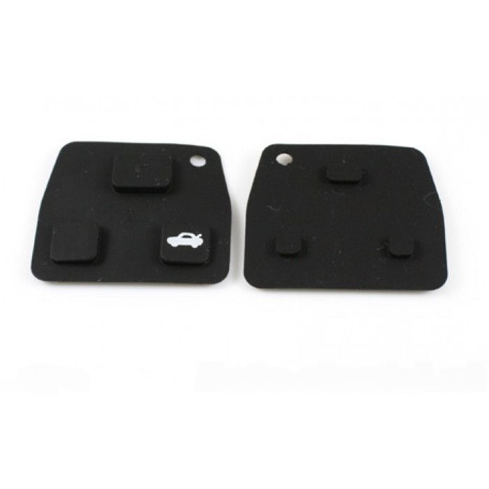 Toyota tryckknappar - 3-knappsdesign Image