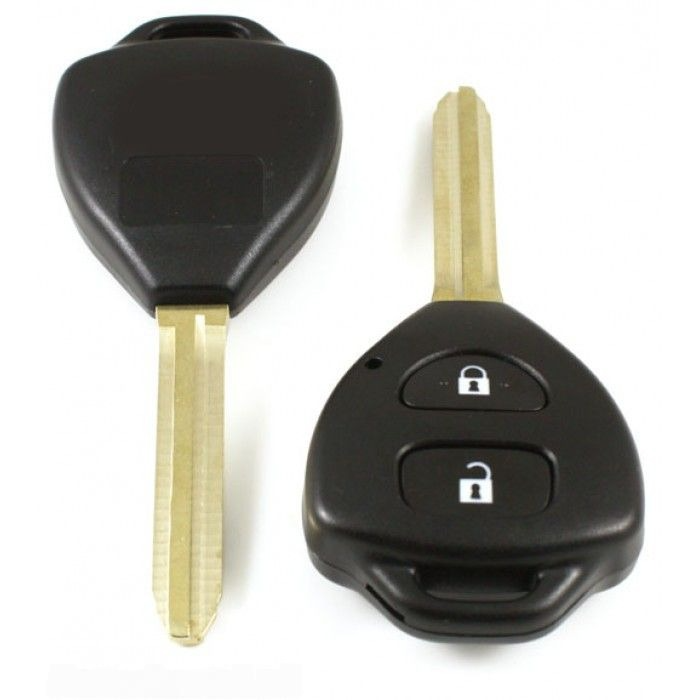 Toyota 2-knapps nyckelhus - nyckelbladets spets (+/- 47 mm) Image