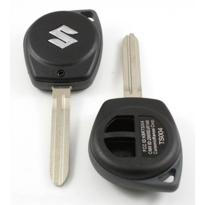 Suzuki 2-knapps nyckelhus - nyckelbladets spets Image