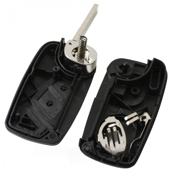 Fiat 2-knapps viknyckel - nyckelblad rakt (modell 3) Image
