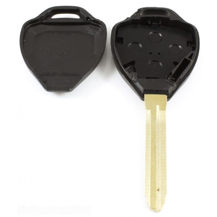 Toyota 3-knapps nyckelhus - nyckelbladets spets (+/- 48 mm) Image