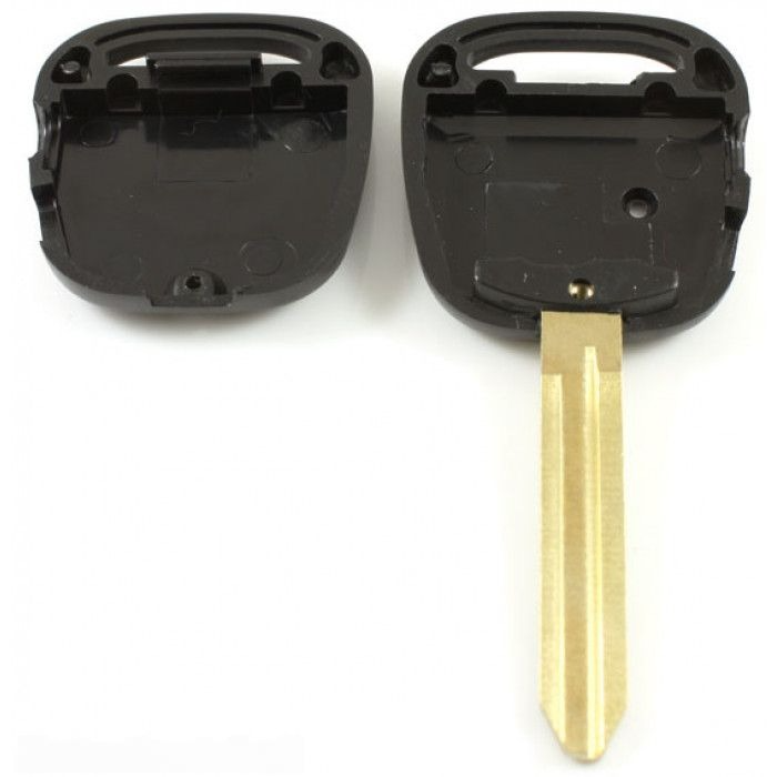 Toyota 2-knapps nyckelhölje med avstängningslampa - nyckelbladets spets (+/- 45 mm) Image