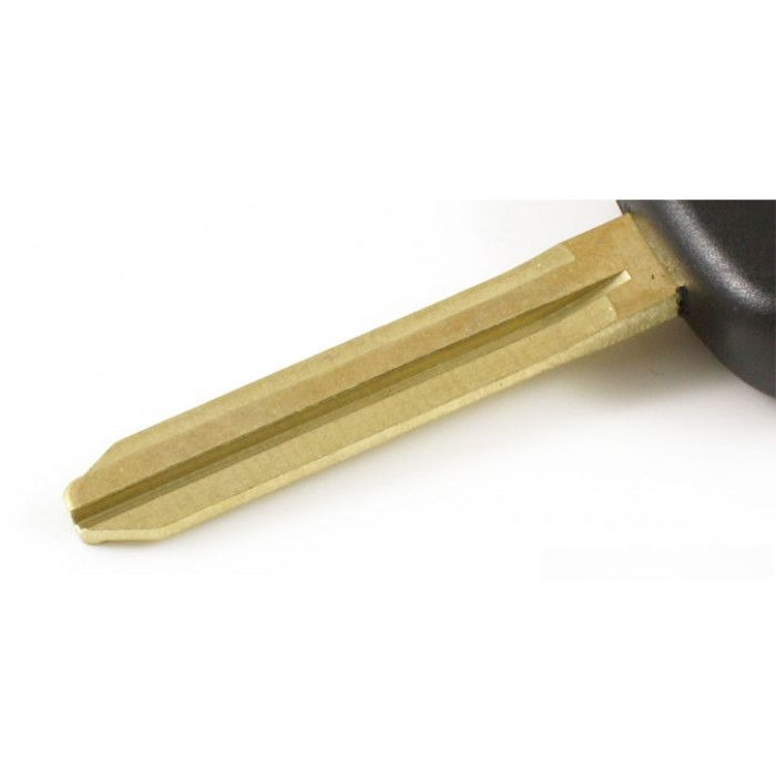 Toyota 2-knapps nyckelhölje med avstängningslampa - nyckelbladets spets (+/- 45 mm) Image