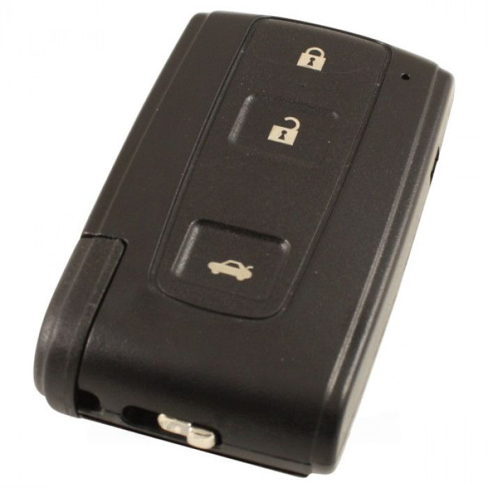 Toyota 3-knapps Smart Key-hus - nyckelbladets spets Image