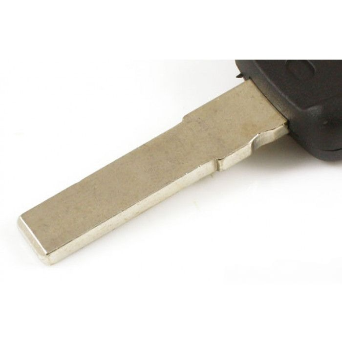 Fiat - 1-knapps nyckelhus svart - nyckelblad rak Image