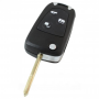 Ford 3-knops sleutelbehuizing - sleutelbaard rond (ombouwset)