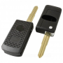 Mitsubishi 2-knops klapsleutel - sleutelbaard punt inkeping rechts (ombouwset)