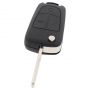 Opel 3-knapps vikbar nyckel med elektronik 433MHZ - ID46 - PCF7946 transponder för Opel Vectra (modell 2) - 93187508