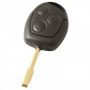 Ford 3-knops sleutelbehuizing - sleutelbaard rond met elektronica 433MHZ - 4D60 transponder