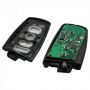 BMW 4-knapps smart nyckelhus med elektronik 868MHZ - PCF7953 - PC1800-transponder