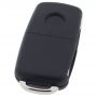 Volkswagen 3-knapps vikbar nyckel med elektronik - ID48 - HU66- 5K0837202BH - 5K0837202DH