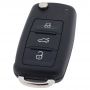 Volkswagen 3-knapps vikbar nyckel med elektronik - ID48 - HU66- 5K0837202BH - 5K0837202DH