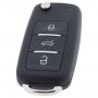 Volkswagen 3-knapps vikbar nyckel med elektronik - ID48- HU66 - 5K0837202Q