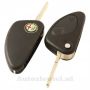 Alfa Romeo 2-knapps viknyckel - nyckelblad rakt (modell 2)