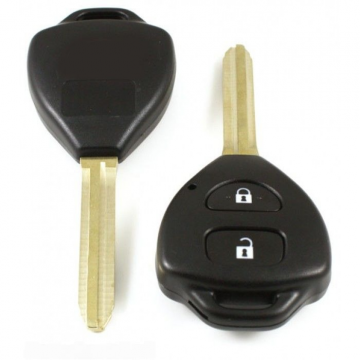 Toyota 2-knapps nyckelhus - nyckelbladets spets (+/- 47 mm) Image