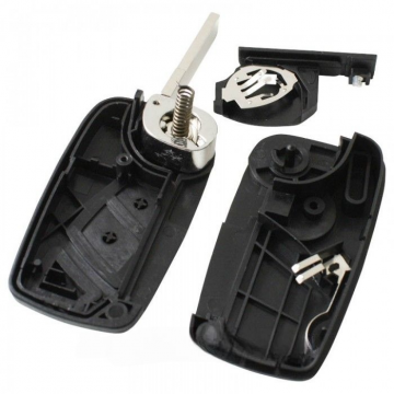 Fiat 2-knapps viknyckel - nyckelblad rakt (modell 3) Image
