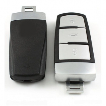 Volkswagen Passat CC Magotan Smart Key Nyckelhus med 3 knappar Image