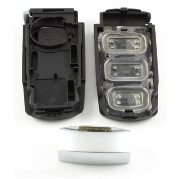 Volkswagen Passat CC Magotan Smart Key Nyckelhus med 3 knappar Image