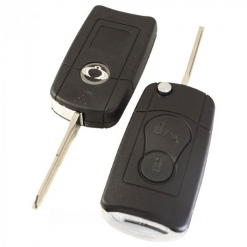 SsangYong 2-knapps vikbar nyckel - nyckelbladpunkt (konverteringssats) Image