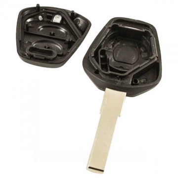 Porsche 2-knapps nyckelhus - nyckelblad rakt (modell 2) Image