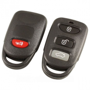 Kia 3-knapps fjärrkontroll med panikknapp (modell 1) Image