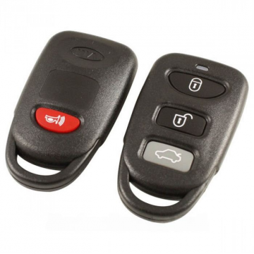 Kia 3-knapps fjärrkontroll med panikknapp (modell 2) Image