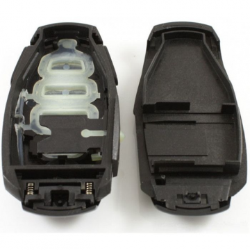 Volkswagen Touareg Smart Key med 3 knappar (krom) Image