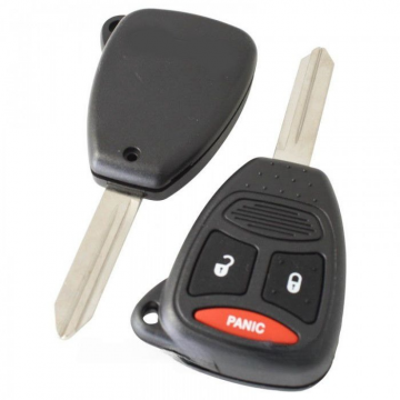 Chrysler 3-knapps nyckelhus - nyckelbladets spets (modell 2) Image