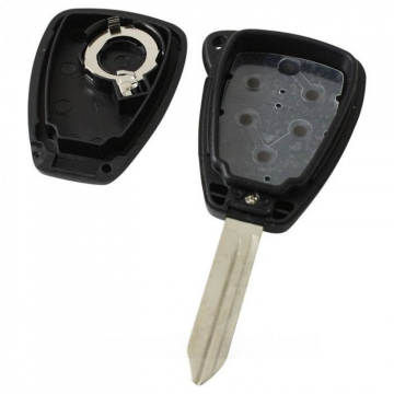 Chrysler 3-knapps nyckelhus - nyckelbladets spets (modell 3) Image