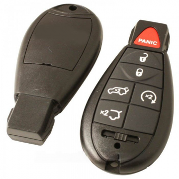Chrysler 5-knapps smart nyckelhus med panikknapp Image
