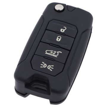 Jeep 4-knapps vikbar nyckel - nyckelblad rakt Image