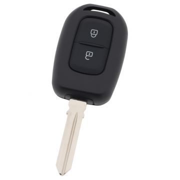 Renault 2-knapps nyckelhus - nyckelbladets spets (modell 3)