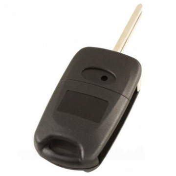 Kia vikbar nyckel med 3 knappar - nyckelblad rakt med elektronik 433MHZ - ID46 PCF7936 transponder Image