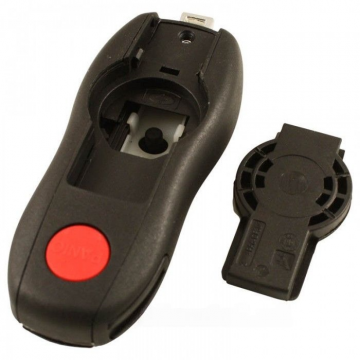 Porsche 4-knapps smart nyckel med panikknapp med elektronik 434MHZ - PCF7953 transponder Image