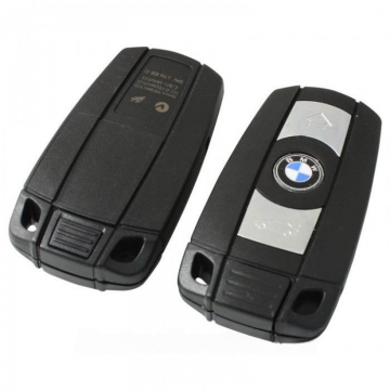 BMW 3-knapps smart nyckelhus med elektronik 868MHZ - 7945 transponder Image
