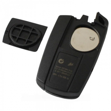 BMW 3-knapps smart nyckelhus med elektronik 868MHZ - 7945 transponder Image