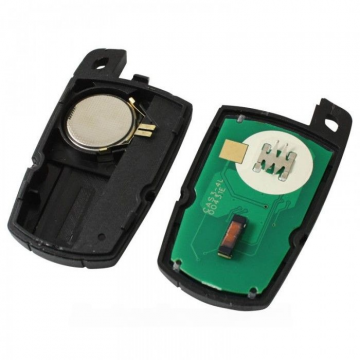 BMW 3-knapps smart nyckelhus med elektronik 868MHZ - 7945 transponder Image