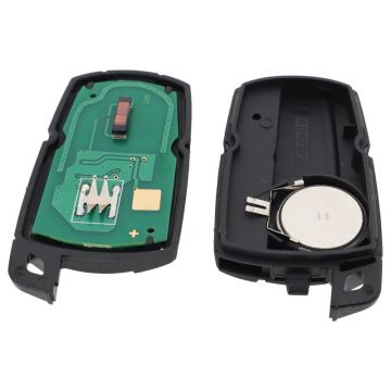 BMW 3-knapps smart nyckelhus med elektronik 315MHZ - 7945 transponder - CAS3 och CAS3+ Image
