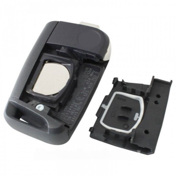 Volkswagen 3-knapps vikbar nyckel med elektronik 433MHZ - ID48 transponder 5G0959753BB Image