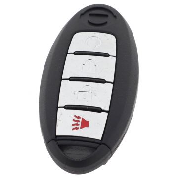 Nissan Smart Key med 4 knappar och elektronik - PCF7945 - HITAG AES 4A Chip - NSN14- KR5S180144014 Image
