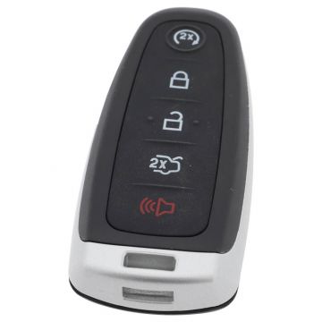 Ford 4-knapps smart nyckel med panikknapp med elektronik 434MHZ - PCF7953 transponder