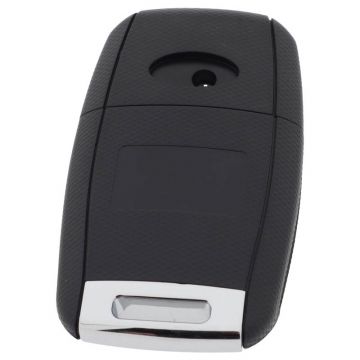 Kia vikbar nyckel med 3 knappar - nyckelbladpunkt med elektronik 433MHZ - 4D60 transponder Image