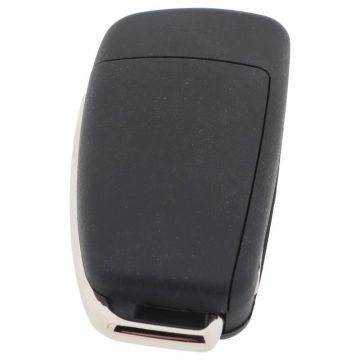 Audi 3-knapps vikbar nyckel - nyckelblad rakt med elektronik 434MHZ - ID48 transponder - 8XO 837220D Image