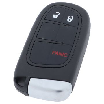 Chrysler 2-knapps Smart Key med panikknapp med elektronik - PCF7945M - Hitag AES - GQ4 54T