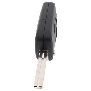 Hyundai 3-knapps vikbar nyckel - nyckelblad rak med elektronik 433MHZ - ASK (modell 3) Image