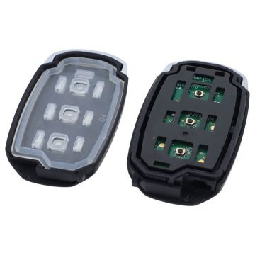 Hyundai 3-knapps Smart Key med elektronik - HITAG 3 ID47 - TFKB1G085 Image