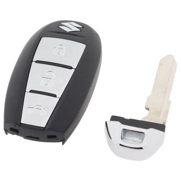 Suzuki 3-knapps Smart Key med elektronik - PCF7952A ID46 - TS008 37172-57L10 Image